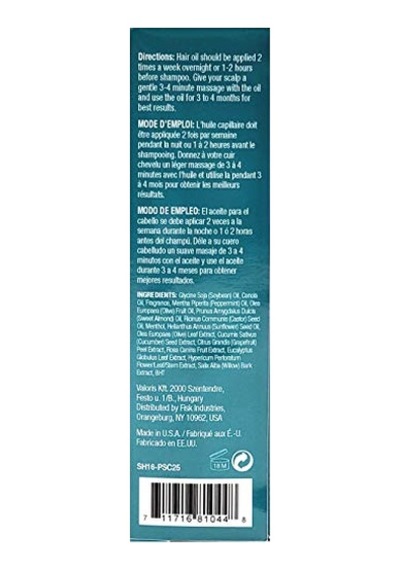 Nane İçerikli Saç Bakım Yağı 75ml, 711716810448