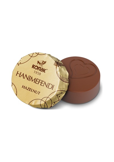 Konak Hanımefendi Fındık Parçacıklı Dolgulu Sütlü Çikolata 300 G