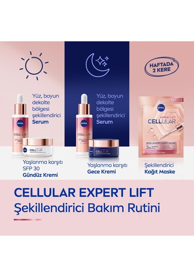 Tr Face Cellular Cilt Dolgunlaştırıcı Yüz Maskesi 28 Gr 1 X 28 Gr 3 Paketi