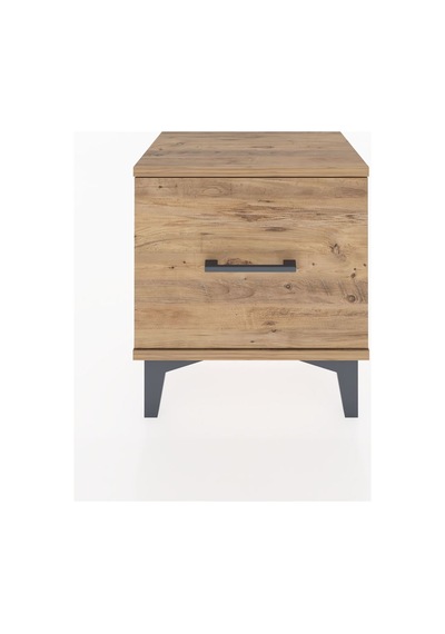 Arges Komodin Tek Çekmeceli 44x30x48 Çam-çam Çam