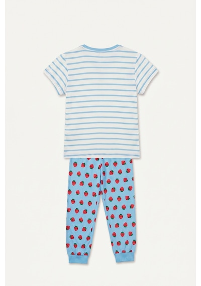 Defacto %100 Pamuk Regular Fıt Kısa Kollu Baskılı Tişört Baskılı Lastikli Paça Alt 2li Pijama Takımı Kız Bebek H5502a526auwt46 Beyaz-wt46 Defacto %100 Pamuk Regular Fıt Kısa Kollu Baskılı Tişört Baskılı Lastikli Paça Alt 2li Pijama Takımı Kız Bebek H5502a526auwt46 Beyaz-wt46