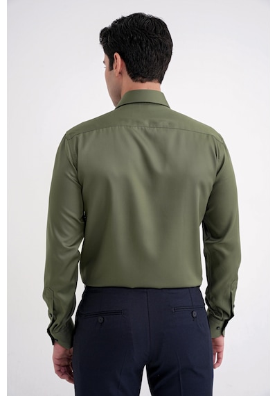 Gk 734 Gömlek Slim Hakı Klasik Haki