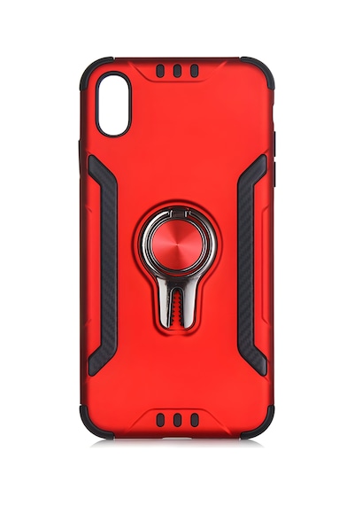 Apple Uyumlu iPhone Xs Max Kılıf Stand Olma Özellikli Araç Tutuculu Ko Ko Kılıf Kırmızı