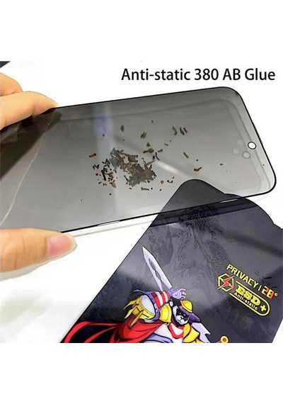 Pp Xiaomi Redmi Note 12 Pro Anti Statik Ekran Koruyucu Toz Tutmayan Kırılmaz Cam