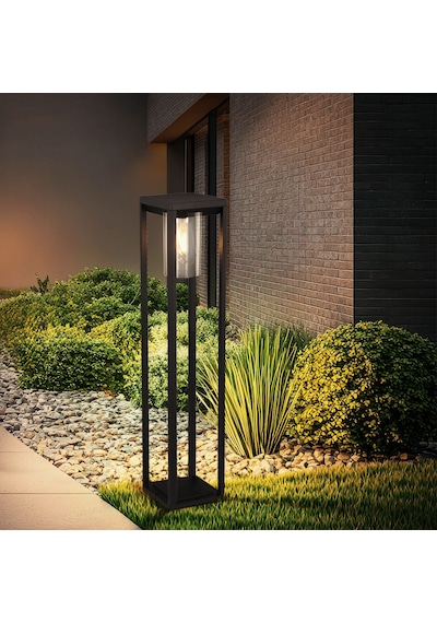 Forlife 60 Watt Rustik Tasarımlı Solar Alüminyum Bollard Aydınlatma Armatürü Fl-3305