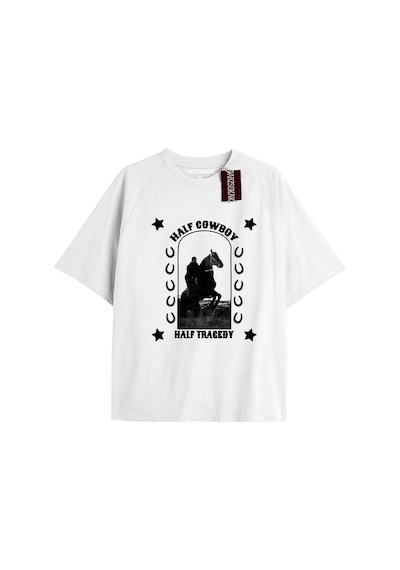 Tarzsokak Half Cowboy Cowboy 23 Beyaz