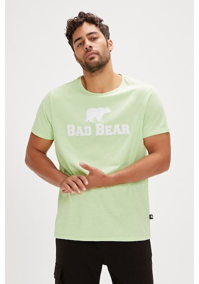 Bad Bear Erkek Yeşil Yuvarlak Yaka Tişört 190107002-FIG Yeşil