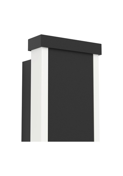 Neviano Led Duvar Lambası, Dış Mekan Aydınlatması, Ev Duvarı, Dikdörtgen Duvar Dış Mekan Lambası, Metal Ve Plastik Dış Mekan Duvar Lambası, Sıcak Beyaz, Ip65, 97 Cm
