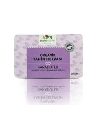 Ekoloji Market Organik Glutensiz Karadutlu Helva 200g