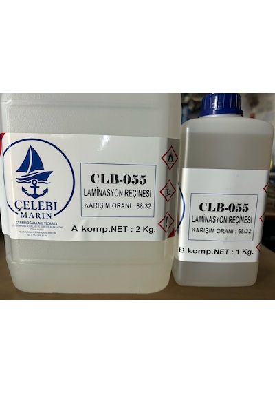 Çelebi Marin Epoksi Laminasyon Reçinesi 3 Kg Takım