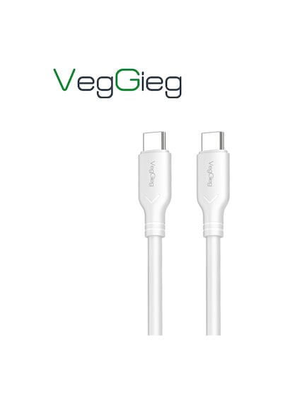 Veggieg 60w Type-c To Type-c Hızlı Şarj Ve Data Kablosu 1.2 Metre