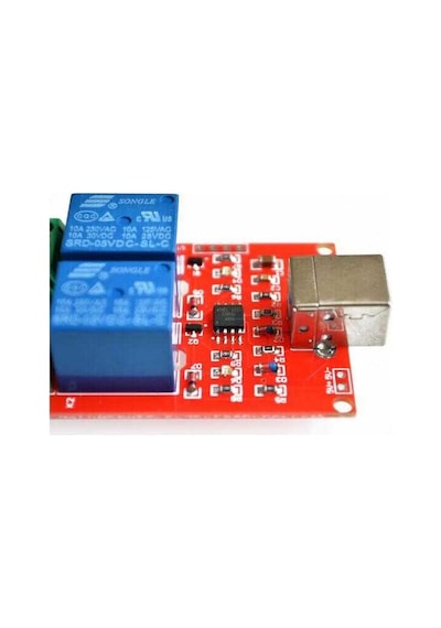 Robotistan 2 Kanal 5V Röle Kartı - Usb Kontrollü