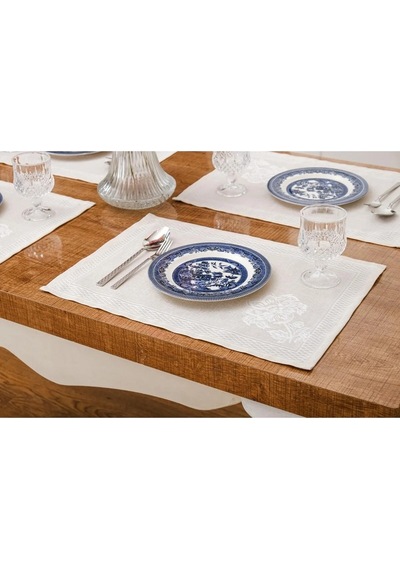 Lola Jakar Polyester Kumaş Bej Amerikan Servis 33x46 Cm Bej 4 Ad. 1381 Bej
