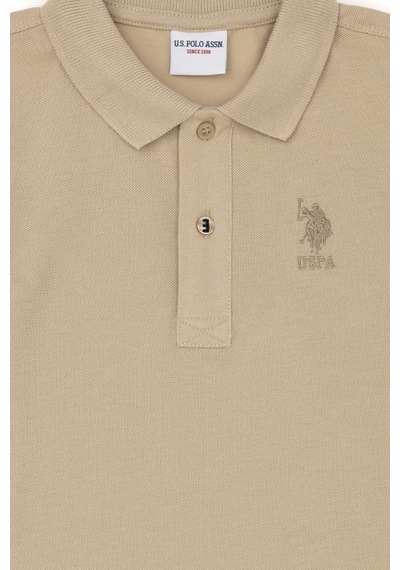 U.S. Polo Assn. Erkek Çocuk Açık Haki Basic Polo Yaka Tişört 50279572-VR183 U.S. Polo Assn. Erkek Çocuk Açık Haki Basic Polo Yaka Tişört 50279572-VR183