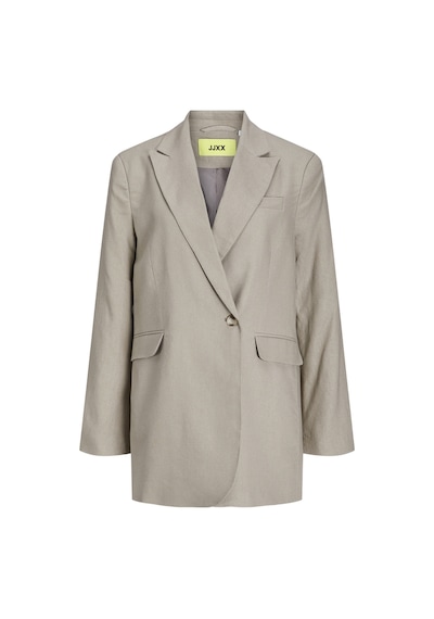 Jack & Jones Kadın Keten Kruvaze Ceket - Mary 12250039 Fungi Bej