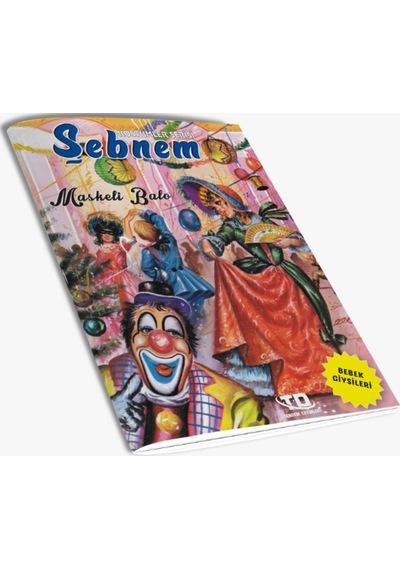 Şebnem Kostümler Serisi Kes-yapıştır Bebek Giydirme 5 Kitap