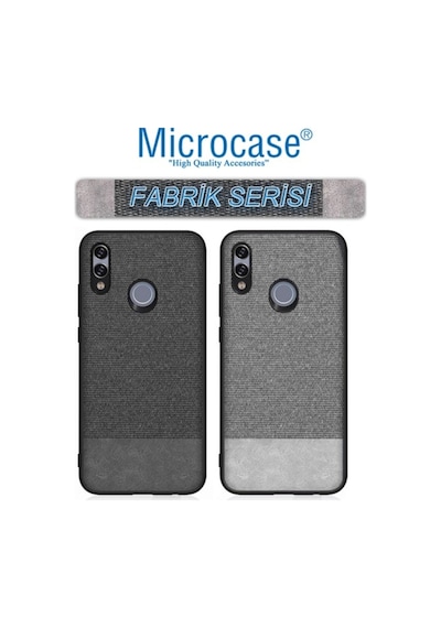 Huawei Honor 8X Max Fabrik Serisi Kumas & Deri Desen Kilif 392086678