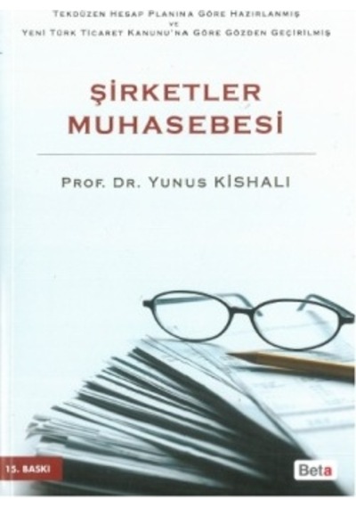 Şirketler Muhasebesi Yunus Kishalı Beta