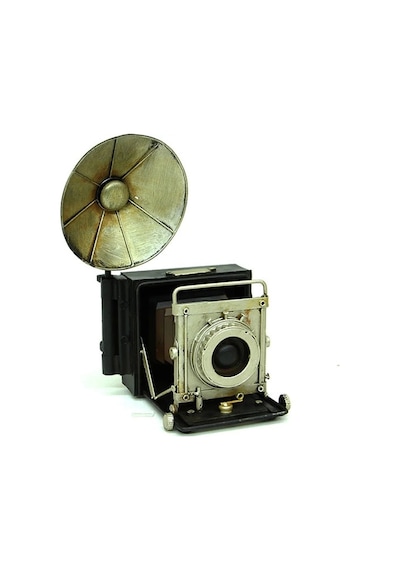 Dekoratif Metal Fotoğraf Makinesi