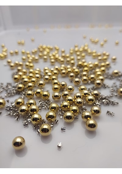 8 Mm Gold  İnci