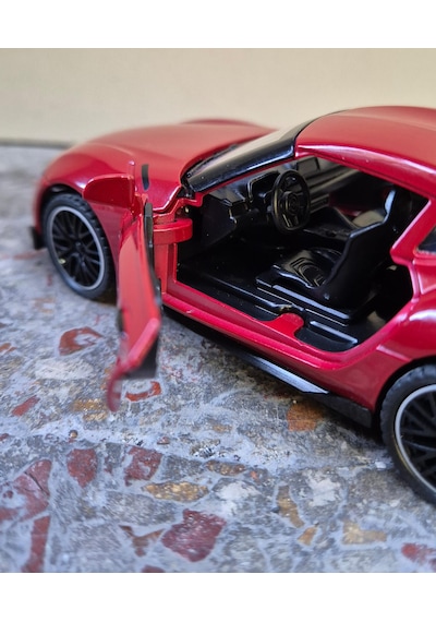 Diecast,metal Oyuncak Araba Toyota Supra 2023 10 Cm Çek Bırak Mod