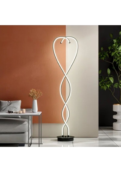 Dimli / Kalpli / 120 Cm / Lambader / Antrasit Gövde / 3 Renk Işık