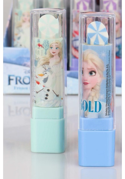 Lisanslı Frozen Elsa "2 Adet" Ruj Silgi