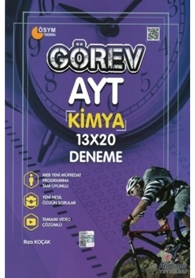 Armada Yayınları Görev AYT Kimya 13 x 20 Deneme