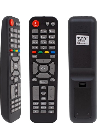 Rose Crystal Pro Hd - Rose Premium Mini Scart+hd / Technobox Twin / Foxstar Twin Hd Uydu Alıcı Kumandası