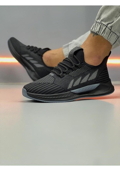 Wipper Ultra Hafif Triko Sneaker - Nefes Alan Ortopedik Poli Taban Unisex Yazlık Spor Ayakkabı Yazlık Siyah Füme Wipper Ultra Hafif Triko Sneaker - Nefes Alan Ortopedik Poli Taban Unisex Yazlık Spor Ayakkabı Yazlık Siyah Füme