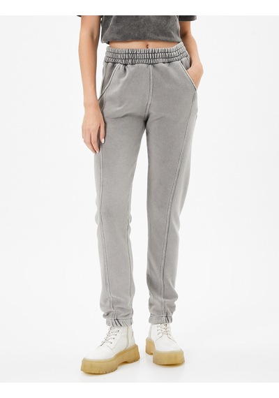 Koton Jogger Eşofman Altı Soluk Efektli Yüksek Bel Cepli Rahat Kalıp Pamuklu Gri Desenli 4wal40087ık 4WAL40087IK0D4 Gri Koton Jogger Eşofman Altı Soluk Efektli Yüksek Bel Cepli Rahat Kalıp Pamuklu Gri Desenli 4wal40087ık 4WAL40087IK0D4 Gri