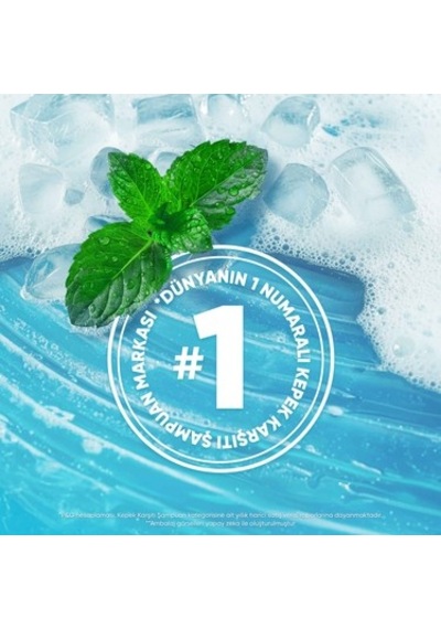 Buzlu Mentol Ferahlığı Sağlayan 300 Ml Kepek Karşıtı Şampuan