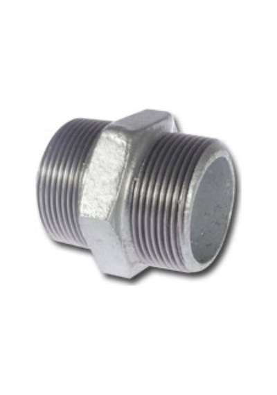 Galvanizli Nipel 1 Lik 1''
