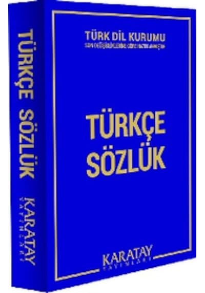Karatay 4ETürkçe Sözlük Ortaokul Yeni Biala Plastik Kapak
