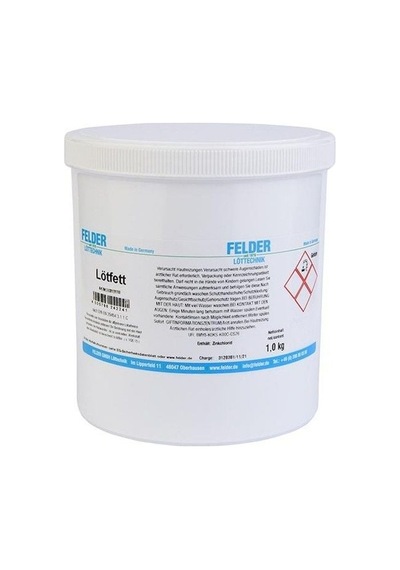 Felder Lötfett 1000 Gr Lehim Pastası