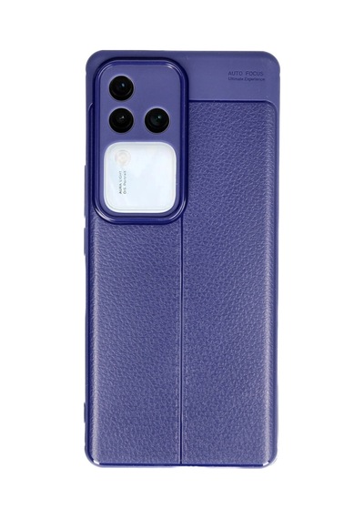 Vivo V30 5g Kılıf Auto Focus Kapak - Lacivert Evimdeyokyok