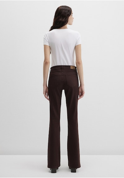 Mavi - Molly Kahverengi Gabardin Pantolon 1013691199 Kahverengi