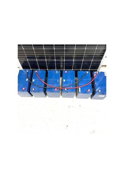 2 Adet 25 Mm2 Akü Paralel Bağlantı Kablosu 100 Cm Pabuçlu