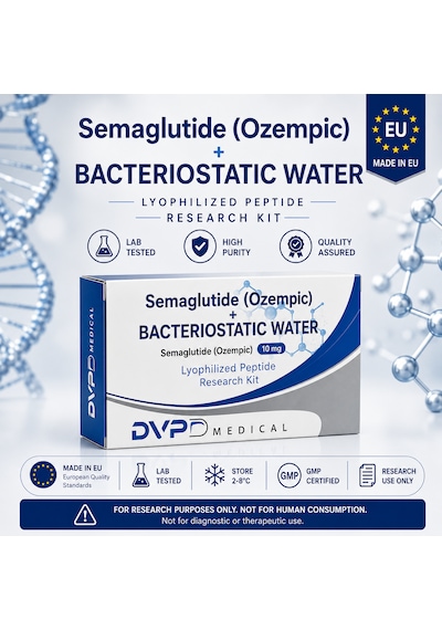 Dvpd Medical Semaglutide 10 Mg + Bacteriostatic Water Research Kit