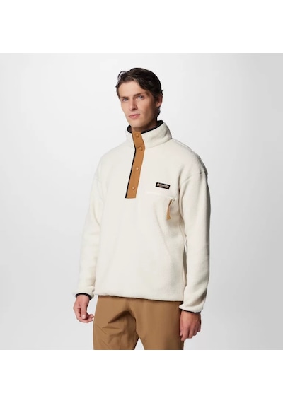 Columbia Am5780 Helvetia Erkek Polar Sweatshirt 2090891191 Bej