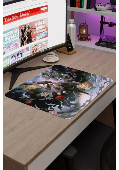 Guimi Zhi Zhu Anime V4 - 48x40 Xl Gaming Kauçuk Kaymaz Taban Mouse Pad Fare Altlığı