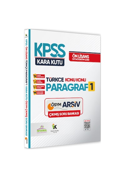 Kpss Önlisans/ortaöğretim Kara Kutu Türkçe Paragaf 3lü Altın Set