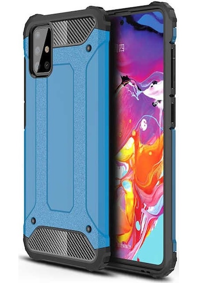 Samsung Uyumlu Galaxy A71 Armor Hybrid Maximum Koruma Zırh Kılıf