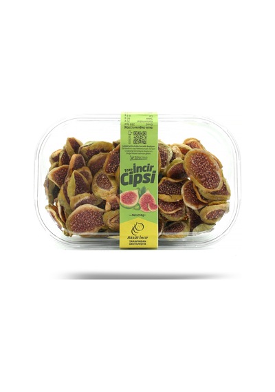 Doğal Kurutulmuş Taze İncir Cipsi 250g 250 G