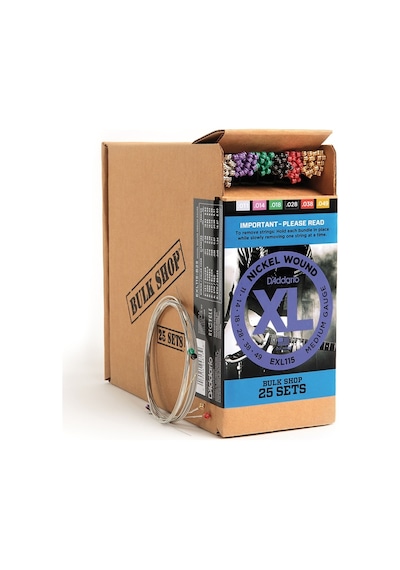 D'addario Exl115-B25 25 Set Elektro Gitar Tel Seti. Xl. 11-49.