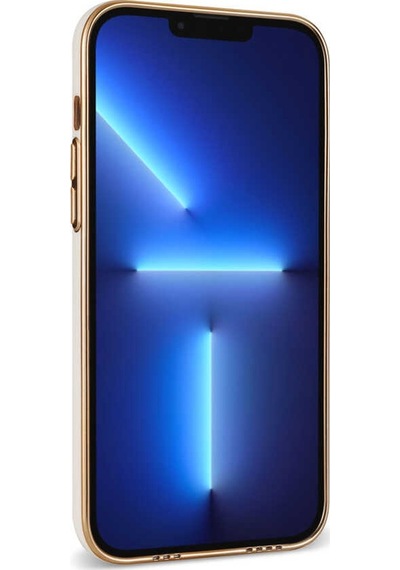 Noktaks - Apple Uyumlu iPhone 13 Pro - Kılıf Kamera Korumalı Kartvizit Bölmeli Bark Kapak - Mavi