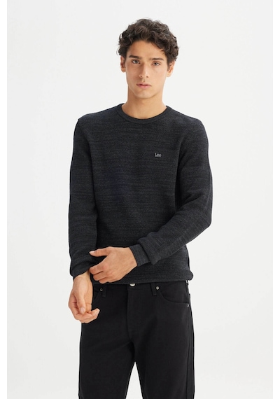 Lee Regular Fit Antrasit Erkek Örgü Kazak- L2520364003 Antrasit