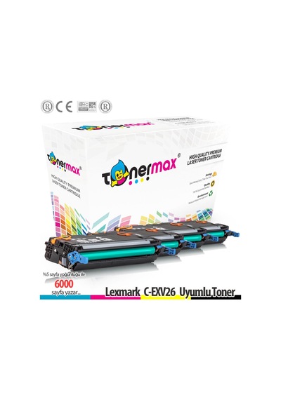 Tonermax Canon C-Exv26 Uyumlu Toner Set/ Irc-1028 / Irc-1021 Uyumlu Toneri