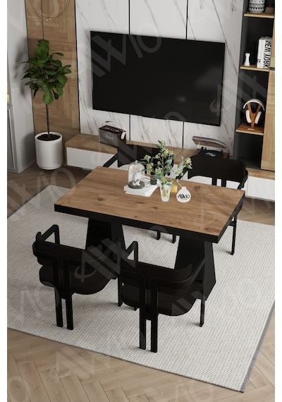 Avvio Veroni Lake Mdf Ayak Tokyo Demonte Sandalye 80x120 Yemek Masası Mutfak Masası 4 Kişilik Akça Avvio Veroni Lake Mdf Ayak Tokyo Demonte Sandalye 80x120 Yemek Masası Mutfak Masası 4 Kişilik Akça