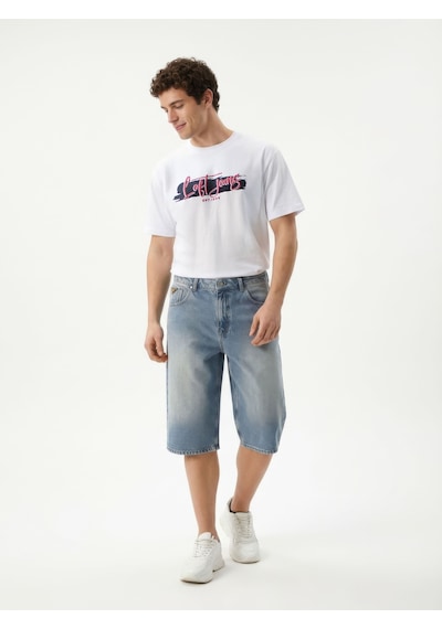 LOFT Baggy Fit Erkek Şort Lf2043043 Q1.v1 Denim